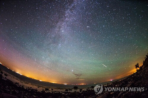 독일 여름밤 하늘 [EPA= 연합뉴스]